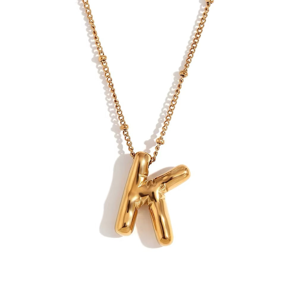 Initial Pendant Necklace