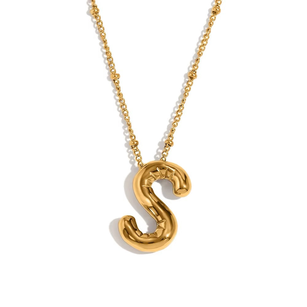 Initial Pendant Necklace