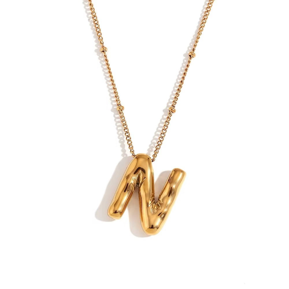 Initial Pendant Necklace