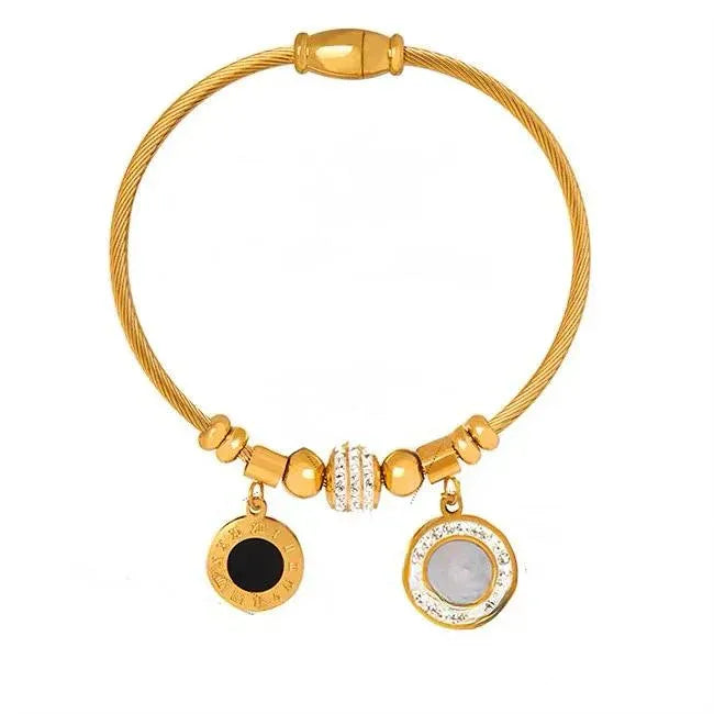 Crystal Cable Bracelet