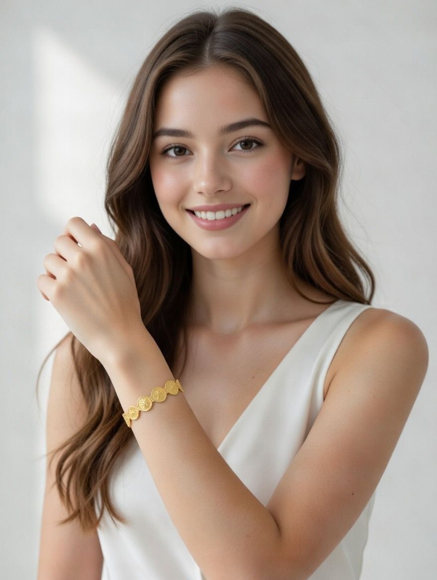 Minimal Link Bracelet – Clean Aesthetic Daily Wear