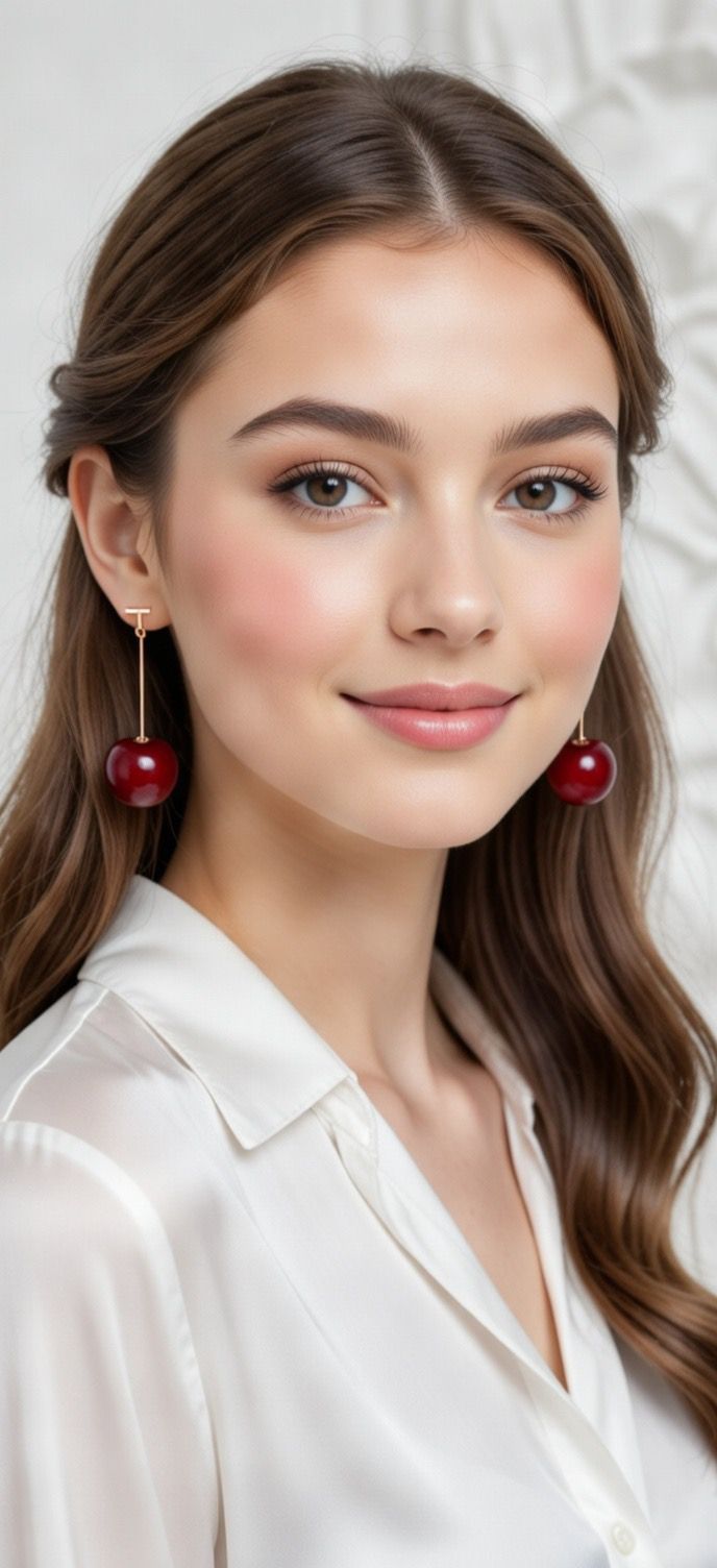 Cherry Drop Earrings – Playful Statement Jewellery